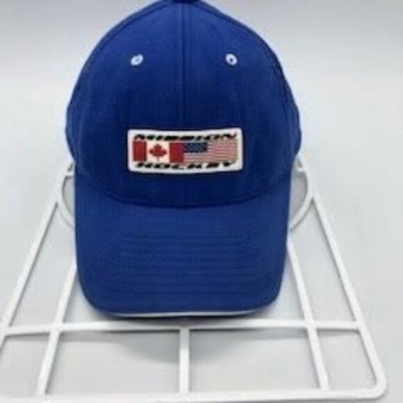 MissionRH Blue Canada & USA Flag Baseball Cap - Picture 1 of 4